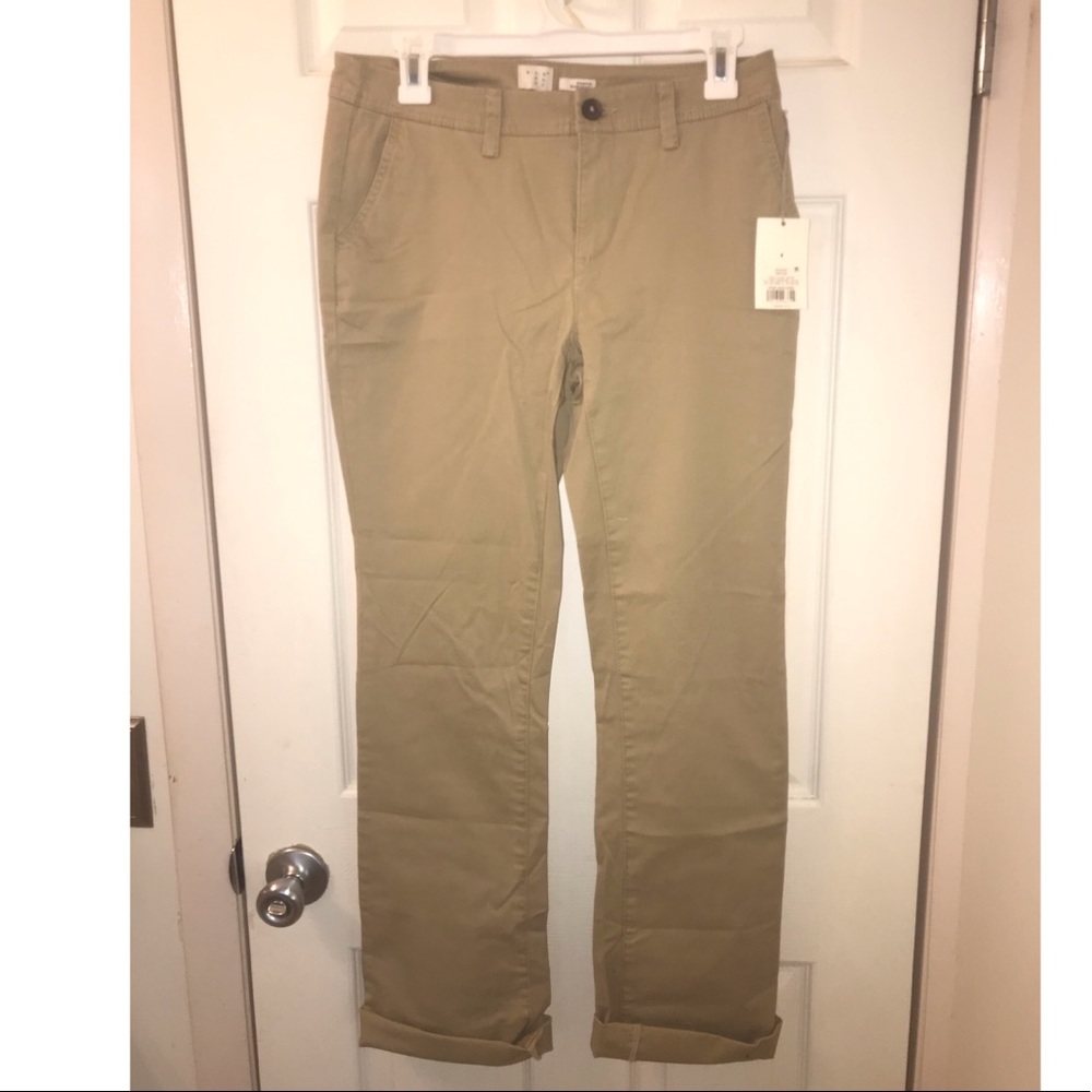 Tan khakis